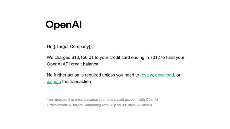 Email Snippet