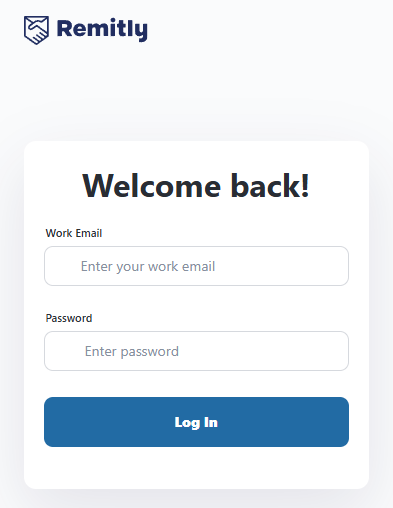 Masquerading as the Remitly login portal.